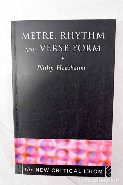 Libros: Metre, Rhythm and verse form.- Hobsbaum, Philip - Foto 1