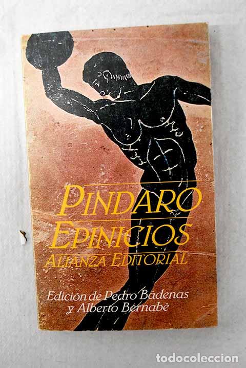 B&uuml;cher: Epinicios: P&iacute;ndaro: Alianza Editorial..- P&iacute;ndaro