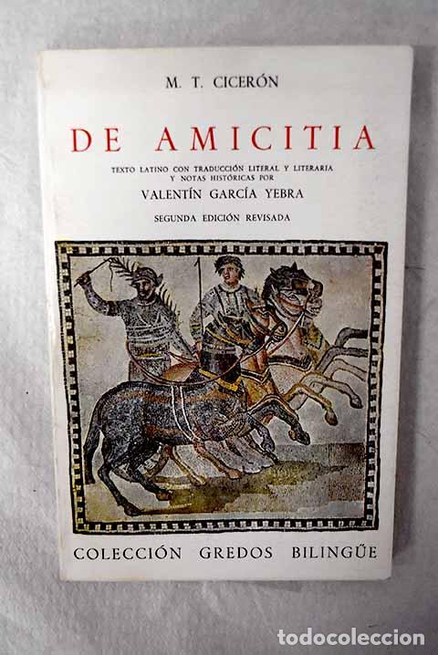 B&uuml;cher: De Amicitia: Cicer&oacute;n, Marco Tulio.- Cicer&oacute;n, Marco Tulio