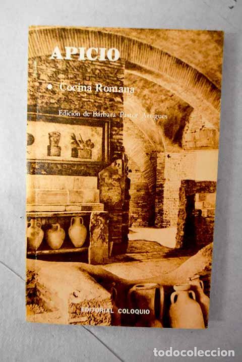 Libros: Cocina romana: De re coquinaria.- Apicio