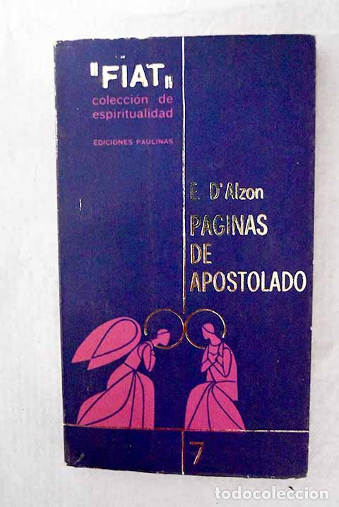 Libros: P&aacute;ginas de apostolado.- D Alzon, E. - Foto 1