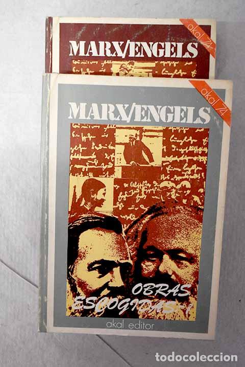 books: Obras escogidas: Marx, Karl; Engels, Friedrich.- Marx, Karl; Engels, Friedrich