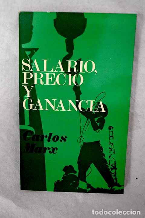 Libri di seconda mano: Salario, precio y ganancia.- Marx, Karl