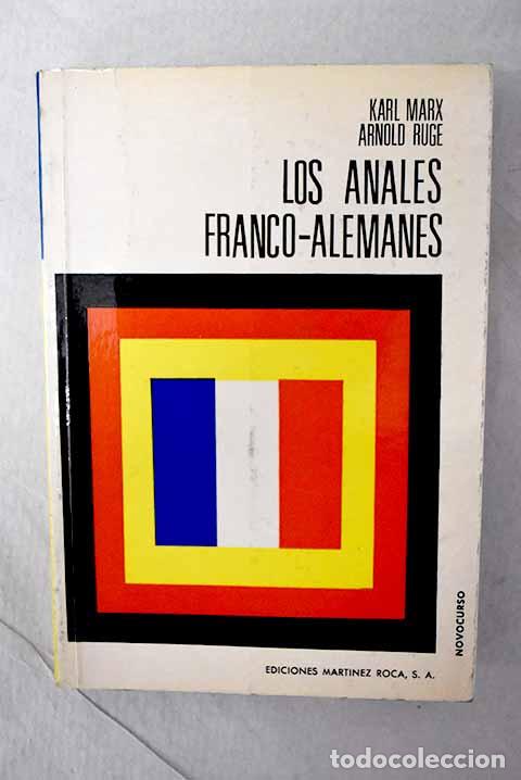 Libri di seconda mano: Los anales franco-alemanes.- Marx, Karl