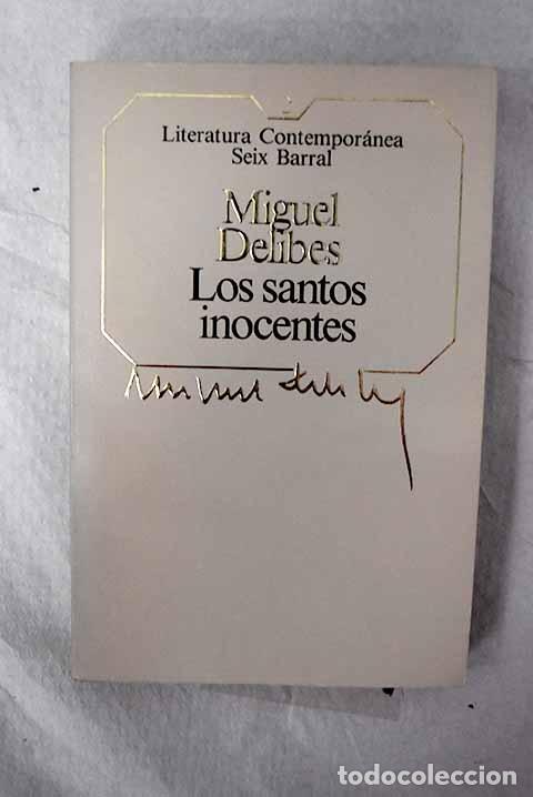 books: Los santos inocentes.- Delibes, Miguel