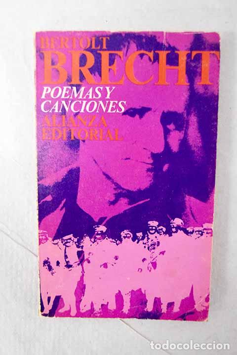 Libros: Poemas y canciones: Brecht, Bertolt.- Brecht, Bertolt - Foto 1