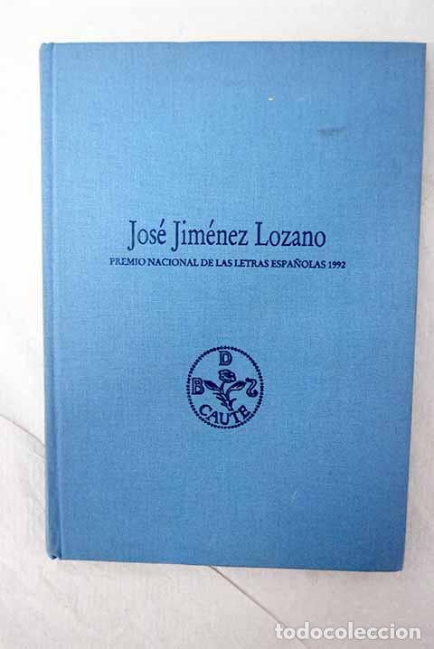 B&uuml;cher: Jos&eacute; Jim&eacute;nez Lozano: