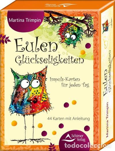 Libros: Eulen-Gl&uuml;ckseligkeiten: Impuls-Karten f&uuml;r jeden Tag- 9783843490887