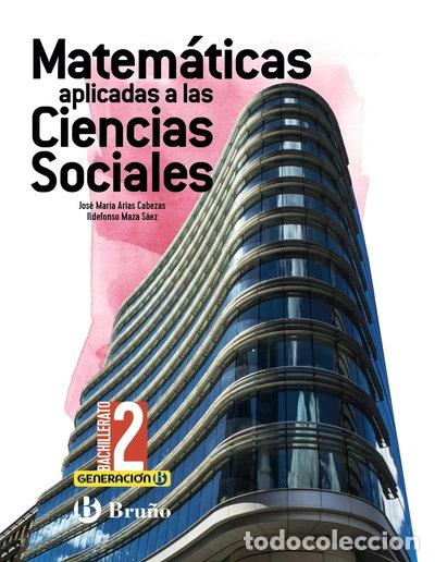 Libros: Matem&aacute;ticas Aplicadas a las Ciencias Sociales 2 Bachillerato- 9788469631959