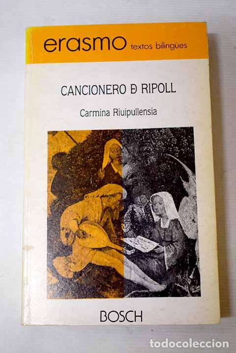 Libros: Cancionero de Ripoll