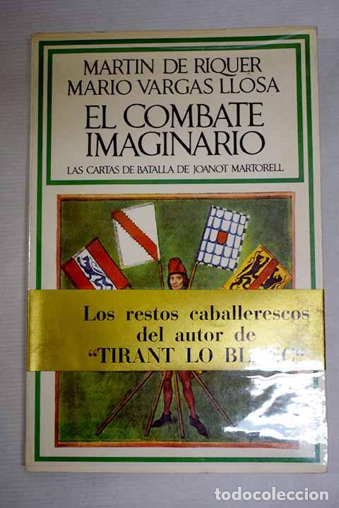 Libros: El combate imaginario: Las cartas de batalla de Joanot Martorell.- Martorell, Joanot