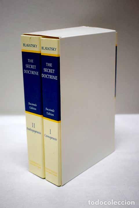 Libros: The Secret Doctrine: the synthesis of science, religion and philosophy.- Blavatsky, H. P.