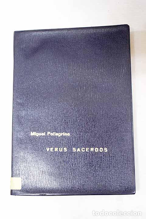 Libros: Verus sacerdos: el sacerdocio en la experiencia y en el pensamiento de San Agust&iacute;n