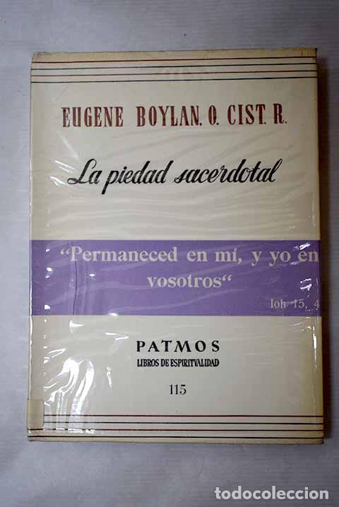Libros: La piedad sacerdotal.- Boylan, Eugene - Foto 1