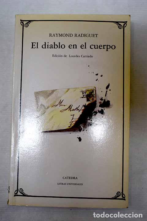 books: El diablo en el cuerpo.- Radiguet, Raymond
