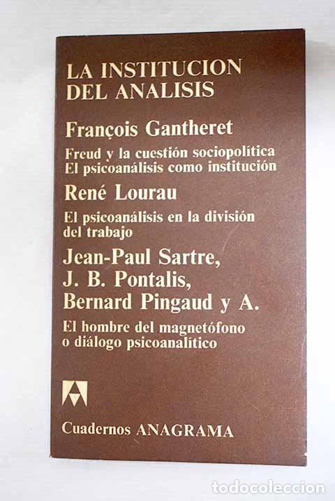 B&uuml;cher: La instituci&oacute;n del an&aacute;lisis