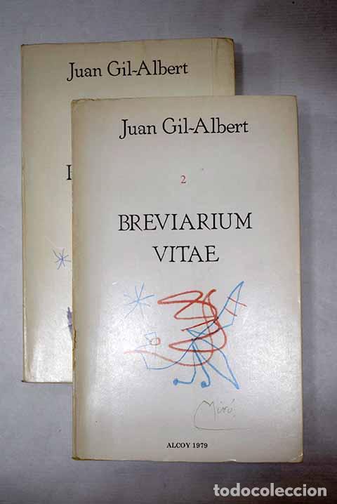Libri di seconda mano: Breviarium vitae: Gil-Albert, Juan.- Gil-Albert, Juan