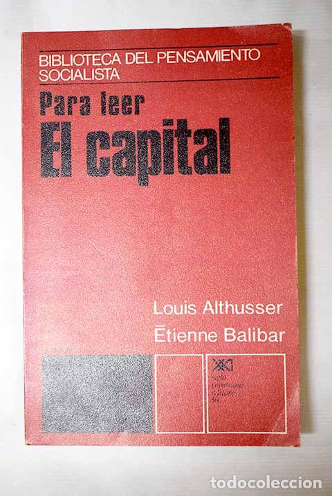 Libri di seconda mano: Para leer el capital.- Althusser, Louis