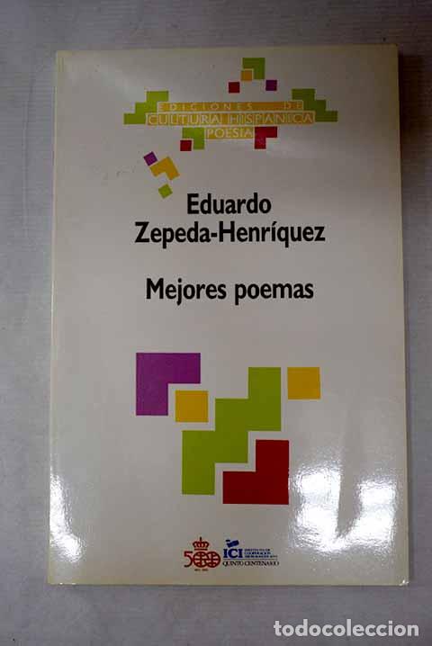 B&uuml;cher: Mejores poemas: Zepeda-Henr&iacute;quez, Eduardo.- Zepeda-Henr&iacute;quez, Eduardo