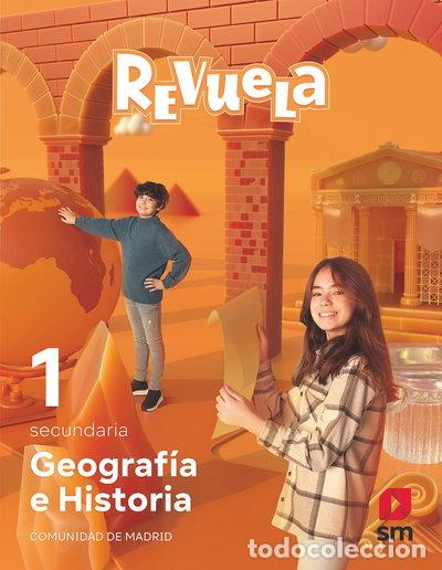 B&uuml;cher: Geograf&iacute;a e Historia. 1 Secundaria. Revuela. Comunidad de Madrid- 9788413928029