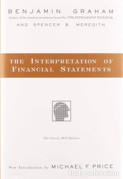 Libros: The Interpretation of Financial Statements- 9780887309137