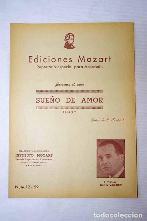 Livres: Sue&ntilde;o de amor: Cambieri, Emilio.- Cambieri, Emilio