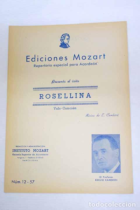 Libros: Rosellina: Cambieri, Emilio.- Cambieri, Emilio