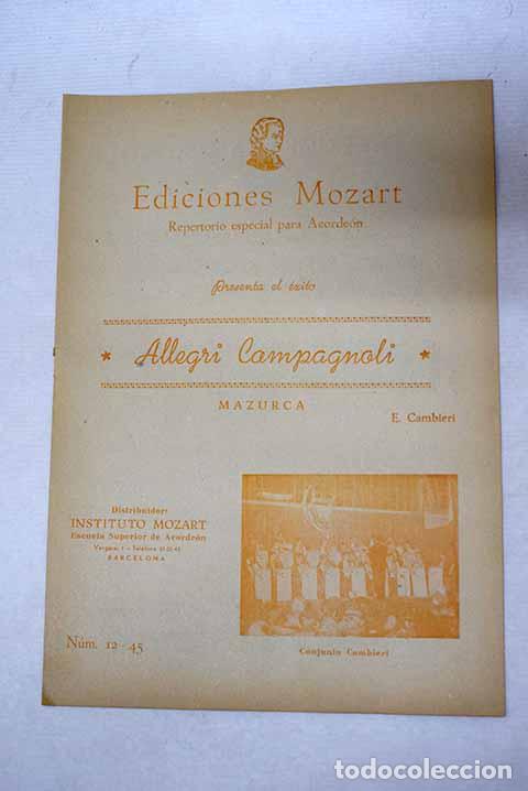 Libros: Allegri Compagnoli: Cambieri, Emilio.- Cambieri, Emilio - Foto 1