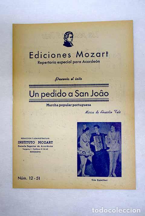 Libros: Un pedido a San Jo&acirc;o.- Fal&eacute;, Anatolio