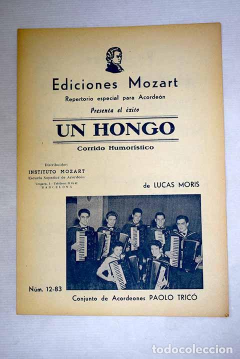 Libros: Un hongo: Moris, Lucas.- Moris, Lucas