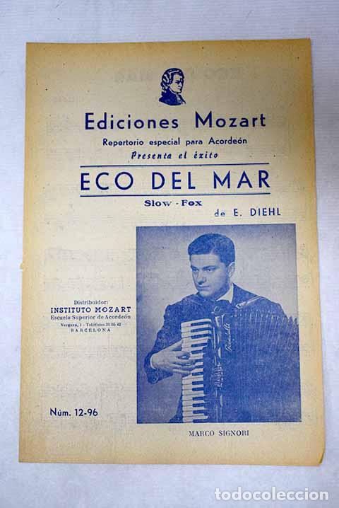 Libros: Eco del mar: Diehl, Eduardo.- Diehl, Eduardo - Foto 1