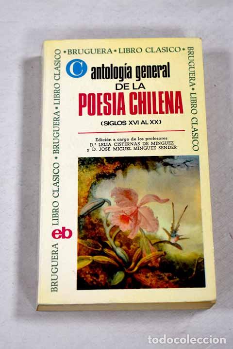 books: Antolog&iacute;a de poes&iacute;a chilena (siglos XVI al XX)