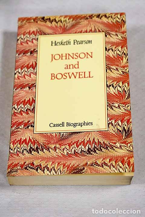 books: Johnson and Boswell: the story of their lives.- Pearson, Hesketh
