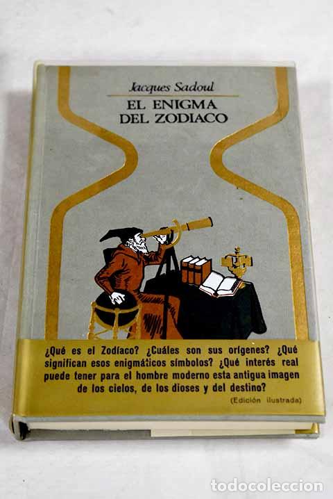 Livres: El enigma del zodiaco.- Sadoul, Jacques