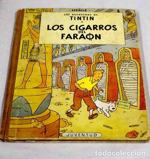 Libros: Los cigarros del fara&oacute;n.- Herg&eacute;