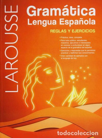 Libros: Gram&aacute;tica Lengua Espa&ntilde;ola: Reglas y Ejercicios- 9789706077356