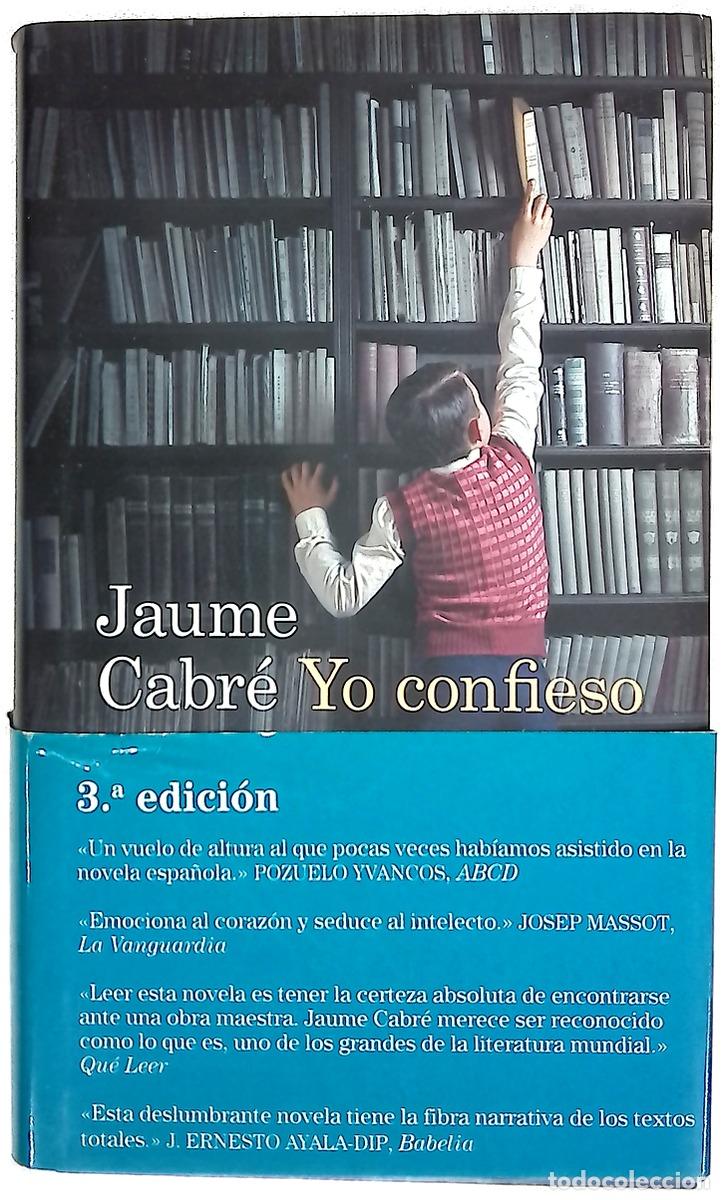 Libros: Yo confieso - Cabr&eacute;, Jaume; Carde&ntilde;oso, Concha