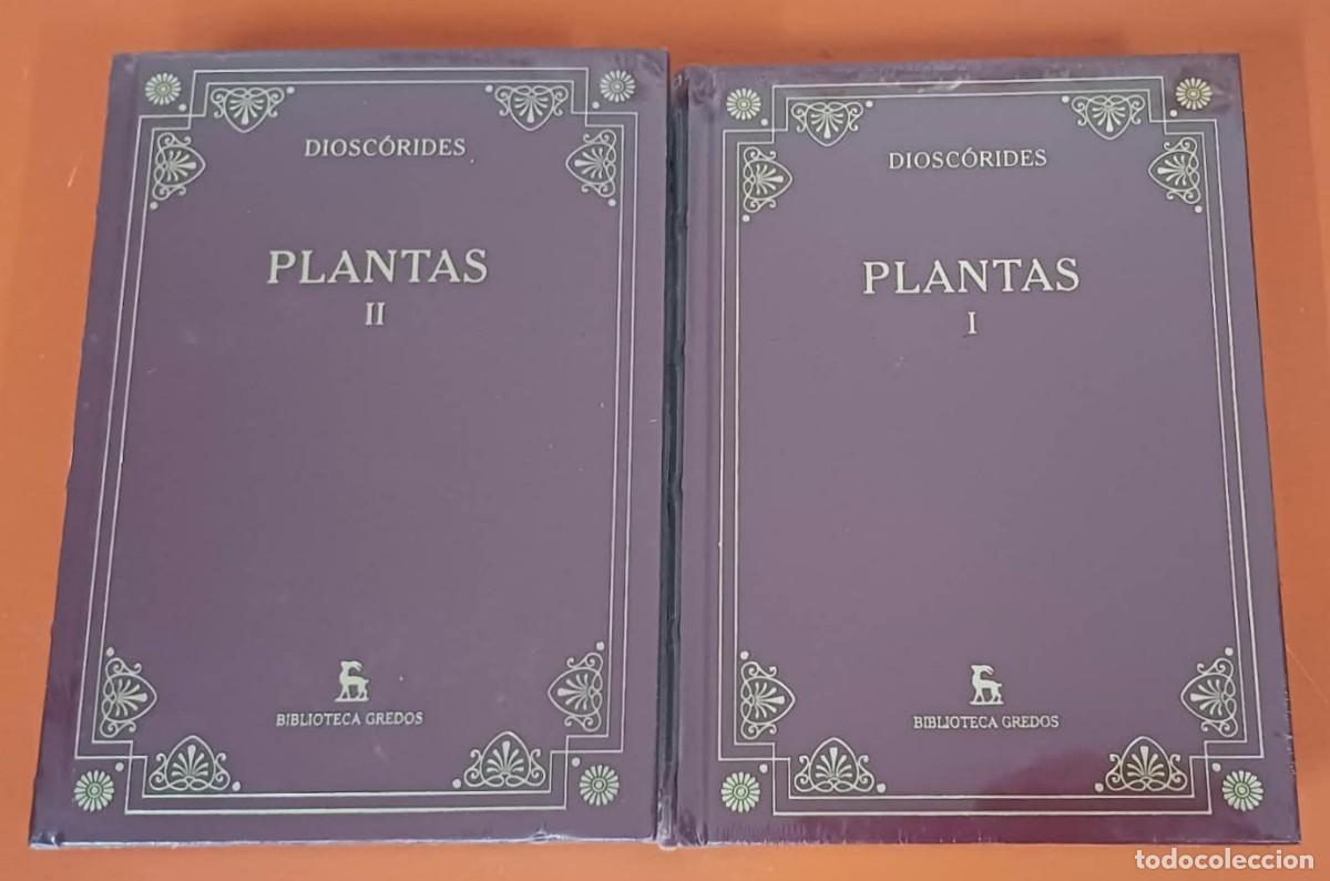 Livros em segunda m&atilde;o: PLANTAS I y II (2 tomos) DIOSC&Oacute;RIDES. RBA BIBLIOTECA GREDOS 129 y 130