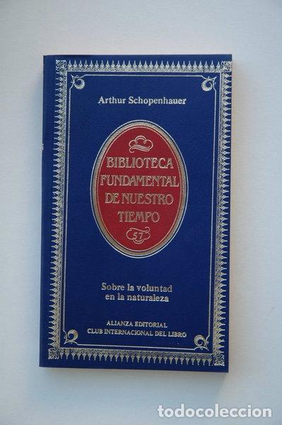 Libri di seconda mano: Sobre la voluntad en la naturaleza- 9788420692487