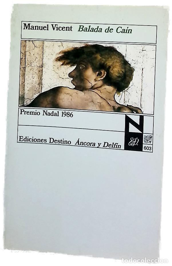 Libros: Balada de Ca&iacute;n - Vicent, Manuel