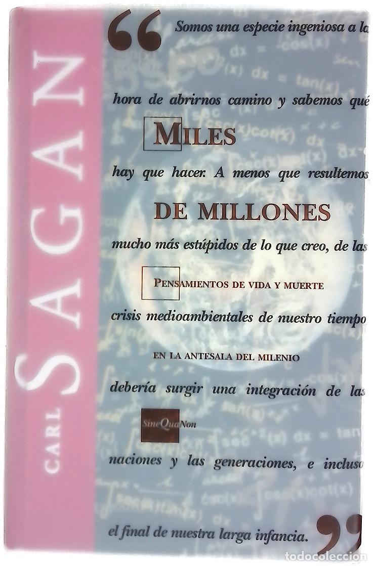 Libros: Miles de millones pensamientos de vida y muerte en la antesala del milenio