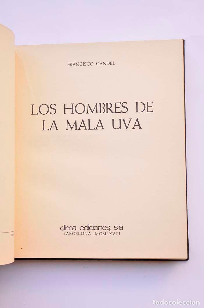Libros: Los hombres de la mala uva - CANDEL, Francisco - Foto 2