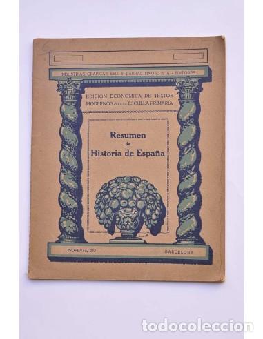 Livres: Resumen de Historia de Espa&ntilde;a