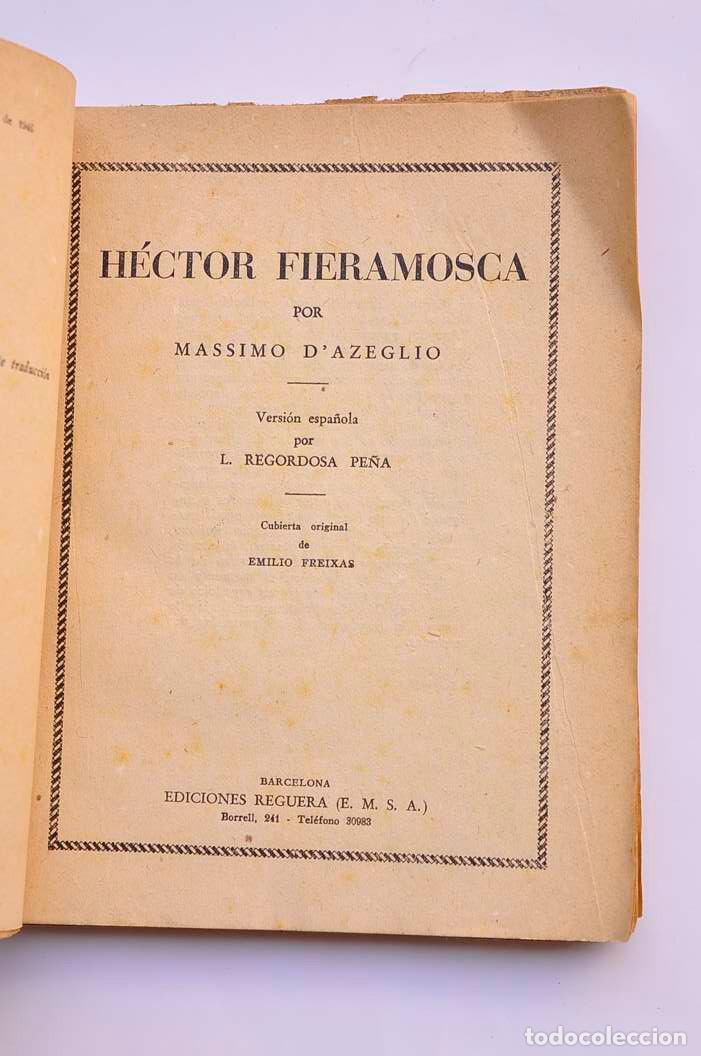 Libros: Hector Fieramosca - DAZEGLIO, Massimo - Foto 2