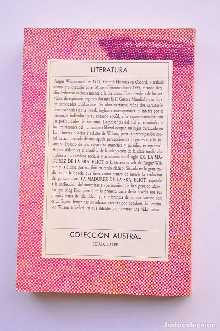 Libros: La madurez de la Se&ntilde;ora Eliot - WISON, Angus - Foto 3