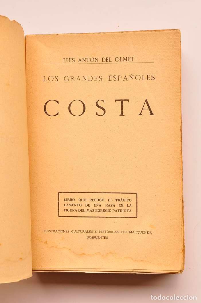 Libros: Costa - OLMET, Luis Ant&oacute;n del - Foto 3