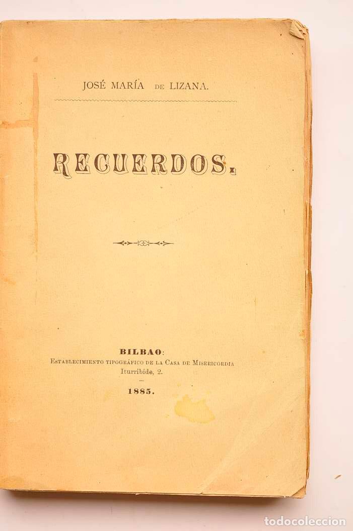 Libros: Recuerdos - LIZANA, Jos&eacute; Mar&iacute;a de - Foto 2