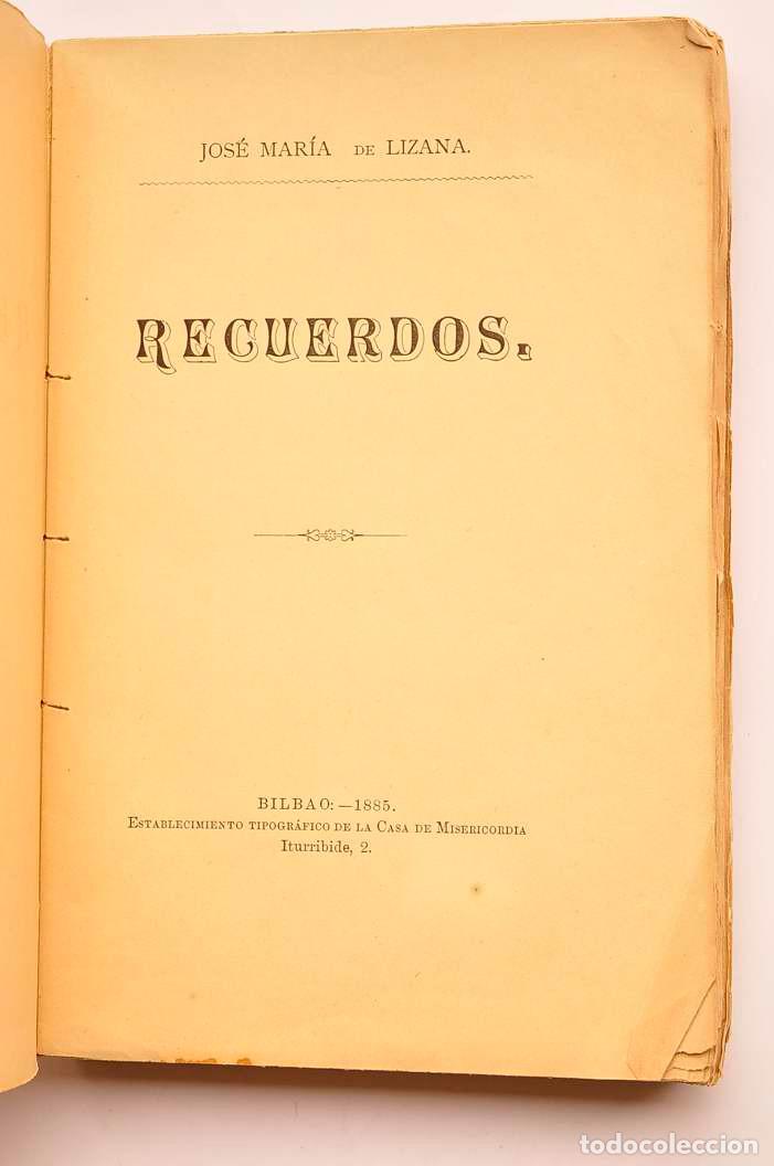 Libros: Recuerdos - LIZANA, Jos&eacute; Mar&iacute;a de - Foto 3