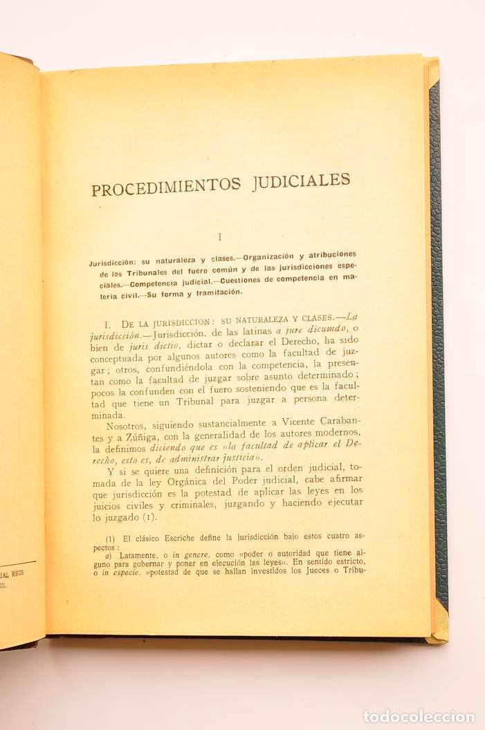 Libros: Procedimientos judiciales - RIVES Y MART&Iacute;, Francisco de P. - Foto 3