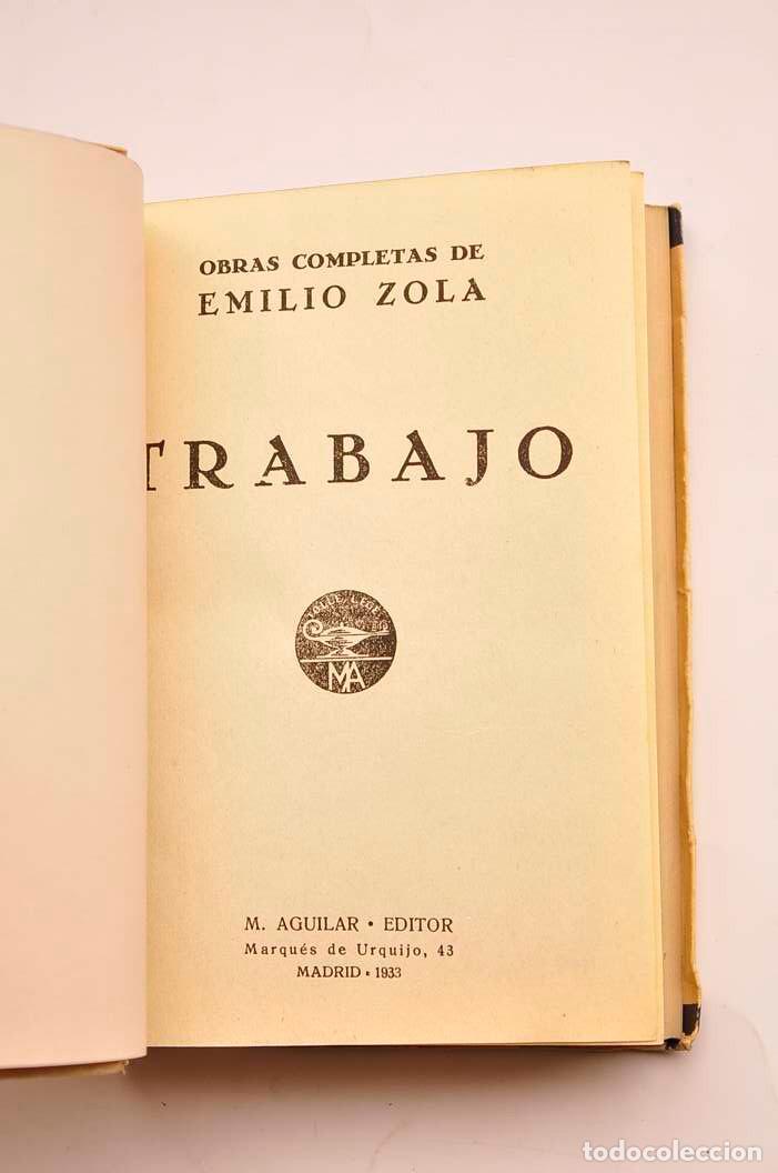Libros: Trabajo - ZOLA, Emile?????????????????????? - Foto 3